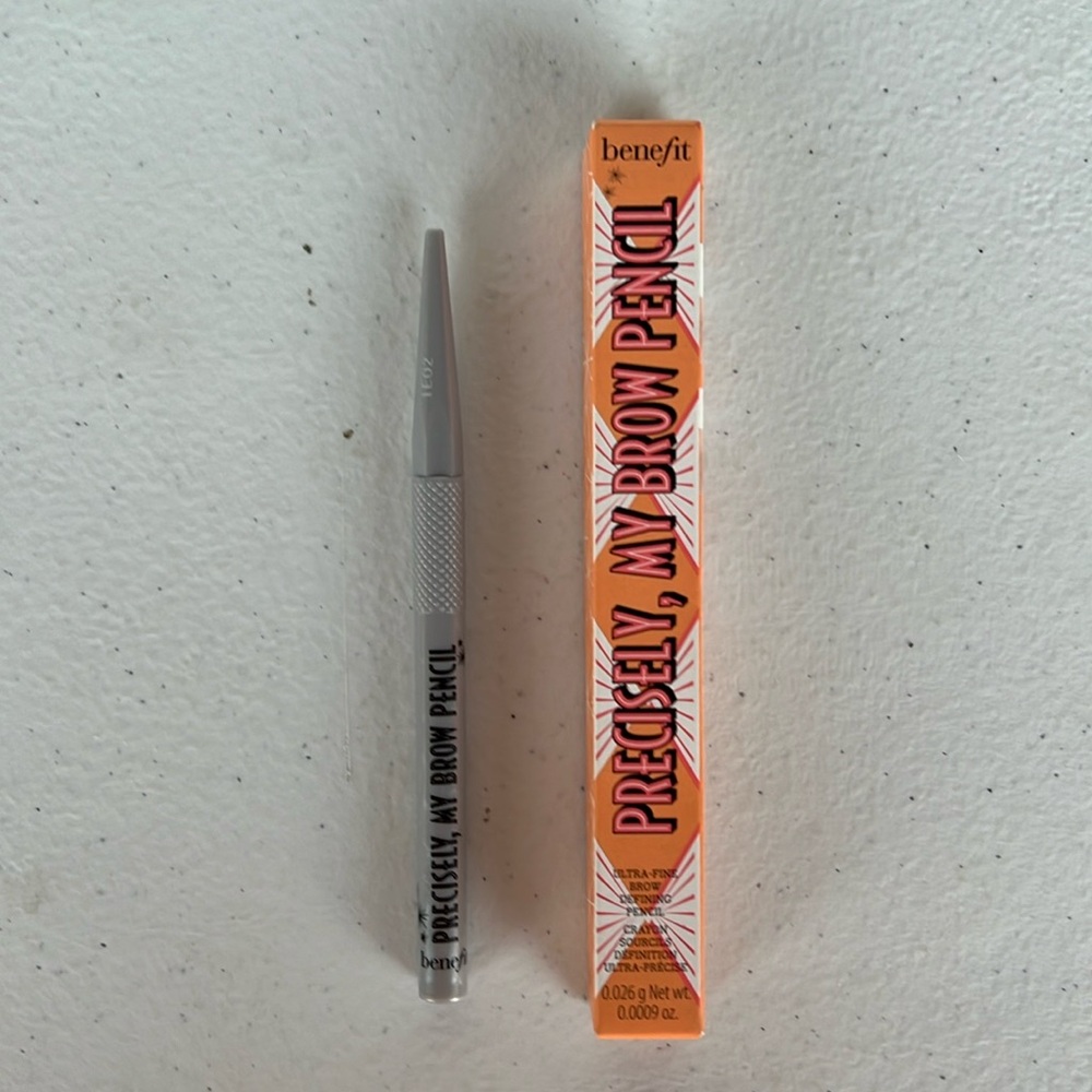 Benefit precisely, my brow pencil shade 3 warm light brown full size (no cap)